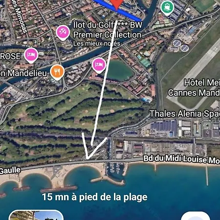 Apartment Jardin Prive- Marina - Piscine - Plages Mandelieu-la-Napoule